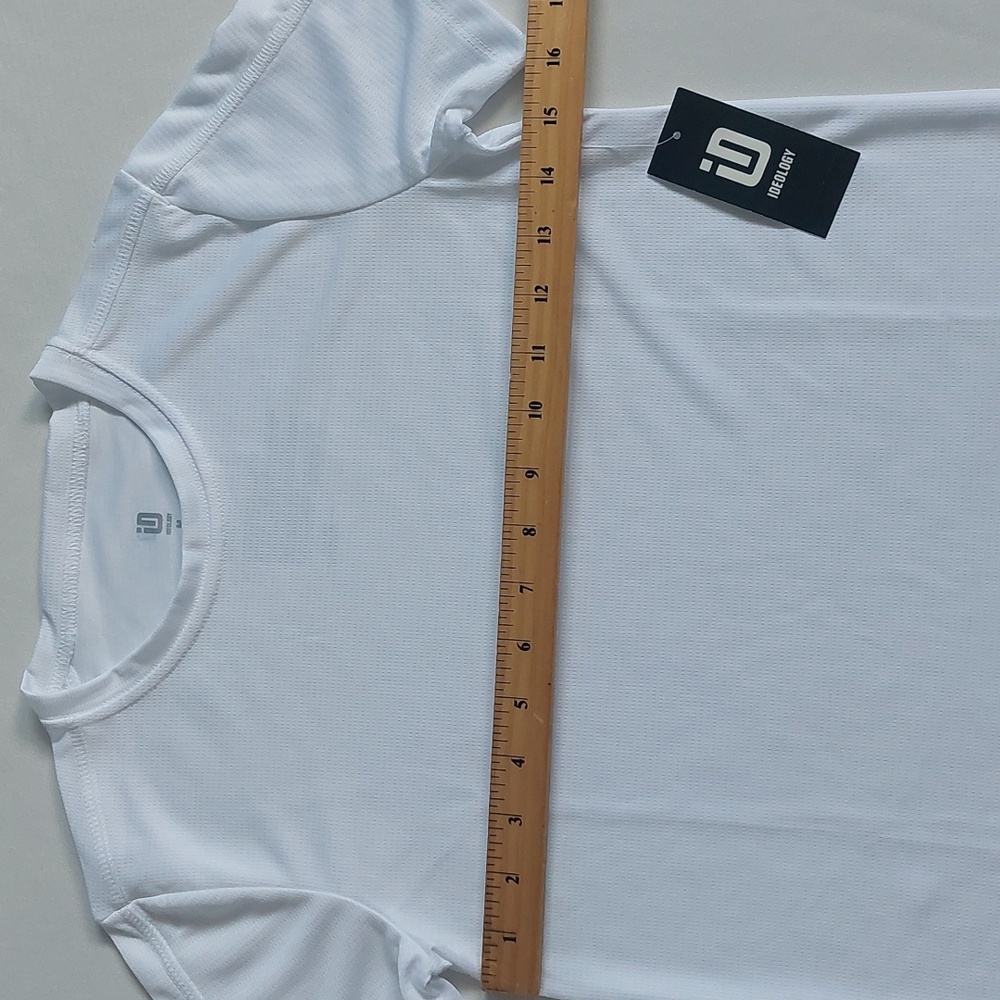 IDeology little‎ Boys short sleeve shirt White size  M - Picture 4 of 6
